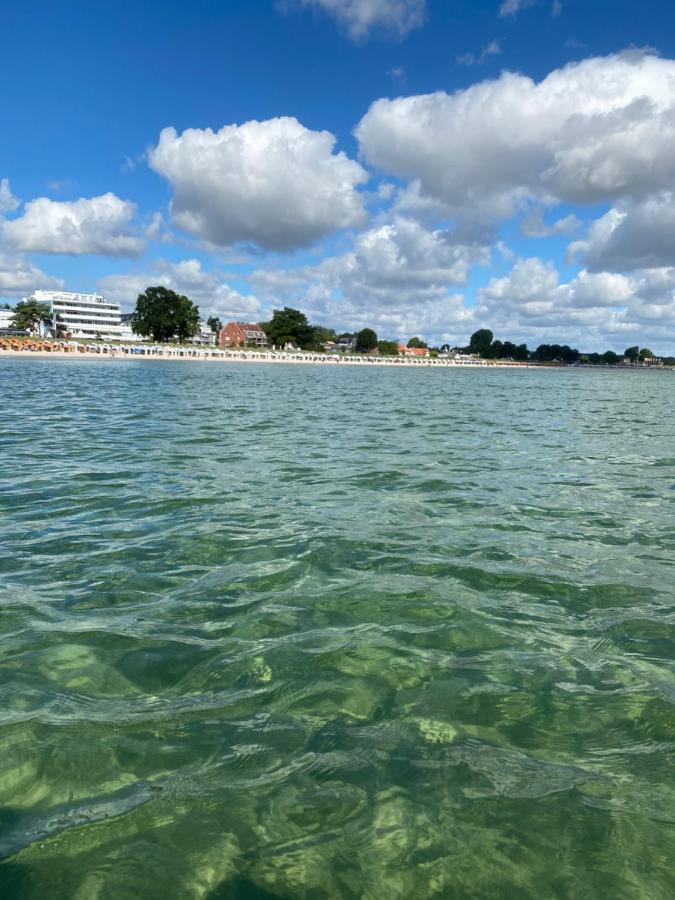 Stylische Ferienwohnung Scharbeutz Top Lage Strand Eksteriør billede