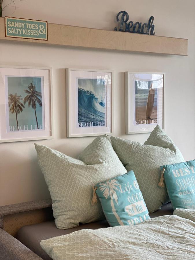 Stylische Ferienwohnung Scharbeutz Top Lage Strand Eksteriør billede